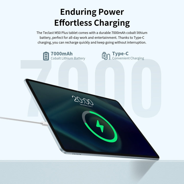 Teclast M50 Plus 4G LTE Tablet PC 10.1 inch, 6GB+128GB, Android 14 MediaTek Helio G85 Octa Core, Support Dual SIM - TECLAST by TECLAST | Online Shopping UK | buy2fix