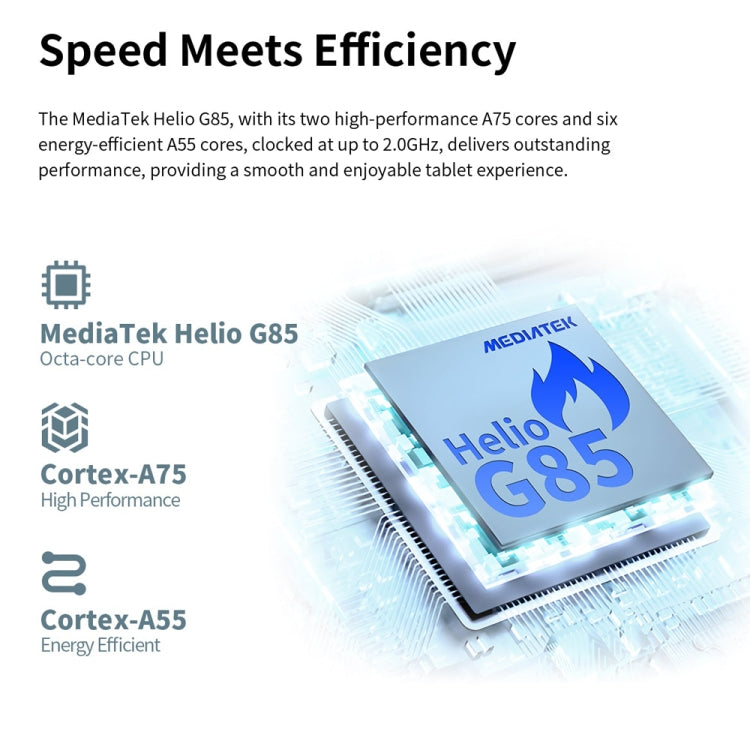 Teclast M50 Plus 4G LTE Tablet PC 10.1 inch, 6GB+128GB, Android 14 MediaTek Helio G85 Octa Core, Support Dual SIM - TECLAST by TECLAST | Online Shopping UK | buy2fix