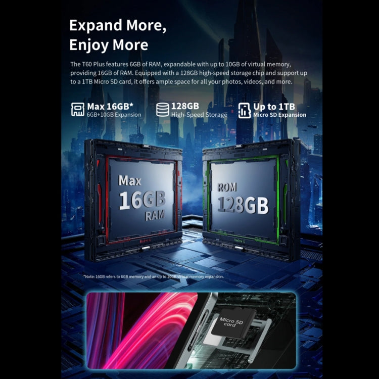 Teclast T60 Plus 4G LTE Tablet PC, 6GB+128GB, 12 inch Android 14 MediaTek Helio G88 Octa Core, Support Dual SIM - TECLAST by TECLAST | Online Shopping UK | buy2fix