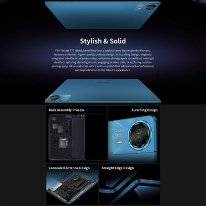 Teclast T70 4G LTE Tablet PC, 8GB+256GB, 14 inch Android 14 MediaTek Helio G99 Octa Core, Support Dual SIM - TECLAST by TECLAST | Online Shopping UK | buy2fix