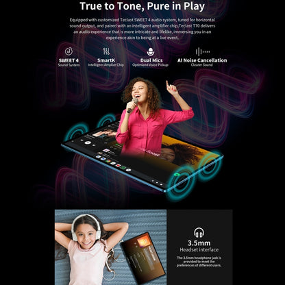 Teclast T70 4G LTE Tablet PC, 8GB+256GB, 14 inch Android 14 MediaTek Helio G99 Octa Core, Support Dual SIM - TECLAST by TECLAST | Online Shopping UK | buy2fix