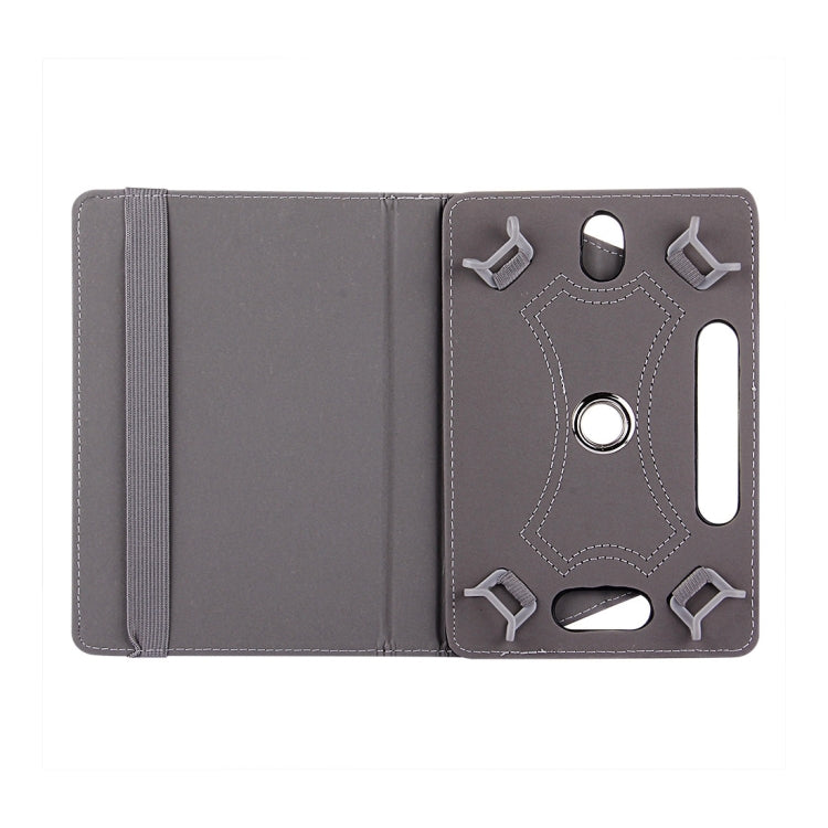 8 inch Tablets Leather Case Crazy Horse Texture 360 Degrees Rotation Protective Case Shell with Holder for Galaxy Tab S2 8.0 T715 / T710, Cube U16GT, ONDA Vi30W, Teclast P86(Black) - 8 inch by buy2fix | Online Shopping UK | buy2fix