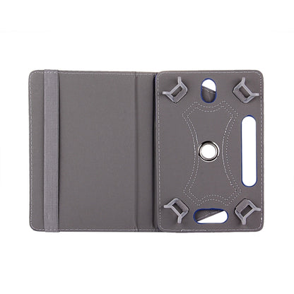 8 inch Tablets Leather Case Crazy Horse Texture 360 Degrees Rotation Protective Case Shell with Holder for Galaxy Tab S2 8.0 T715 / T710, Cube U16GT, ONDA Vi30W, Teclast P86(Blue) - 8 inch by buy2fix | Online Shopping UK | buy2fix