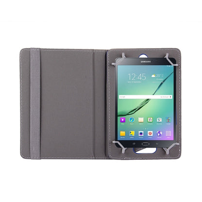 8 inch Tablets Leather Case Crazy Horse Texture 360 Degrees Rotation Protective Case Shell with Holder for Galaxy Tab S2 8.0 T715 / T710, Cube U16GT, ONDA Vi30W, Teclast P86(Blue) - 8 inch by buy2fix | Online Shopping UK | buy2fix