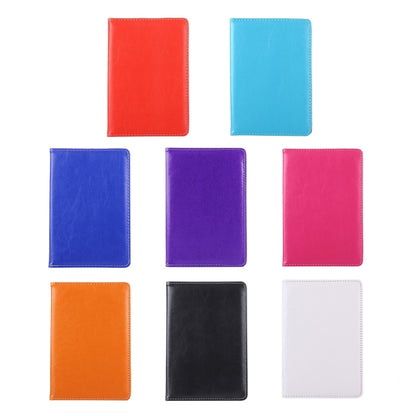 8 inch Tablets Leather Case Crazy Horse Texture 360 Degrees Rotation Protective Case Shell with Holder for Galaxy Tab S2 8.0 T715 / T710, Cube U16GT, ONDA Vi30W, Teclast P86(Black) - 8 inch by buy2fix | Online Shopping UK | buy2fix