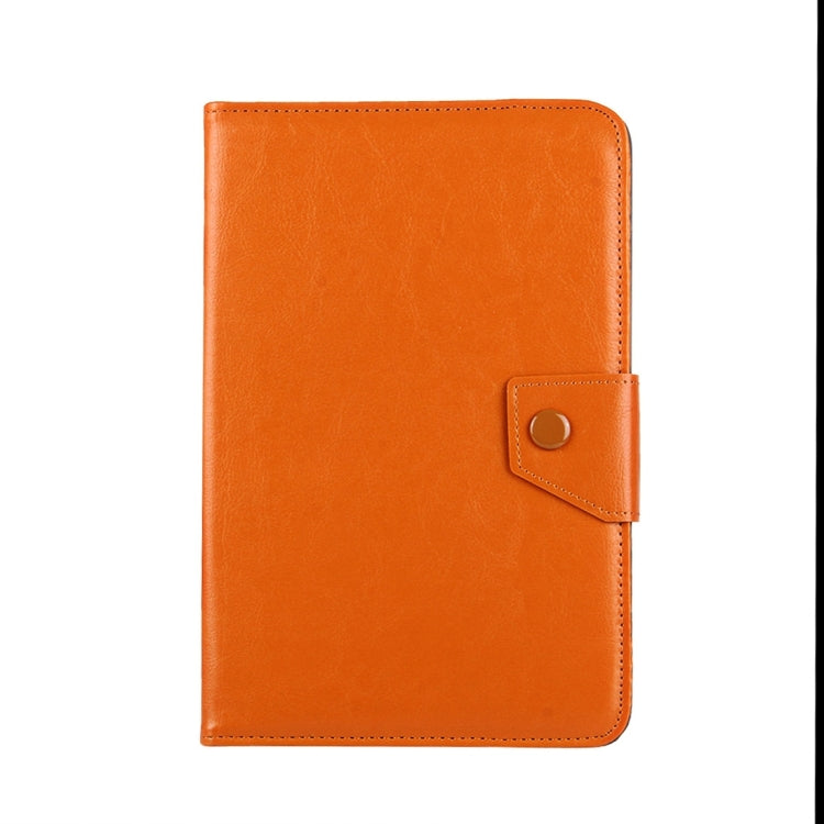 8 inch Tablets Leather Case Crazy Horse Texture Protective Case Shell with Holder for Galaxy Tab S2 8.0 T715 / T710, Cube U16GT, ONDA Vi30W, Teclast P86(Orange) - 8 inch by buy2fix | Online Shopping UK | buy2fix