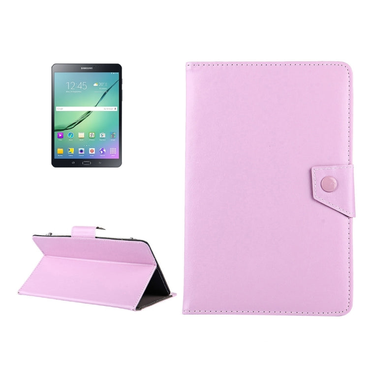 8 inch Tablets Leather Case Crazy Horse Texture Protective Case Shell with Holder for Galaxy Tab S2 8.0 T715 / T710, Cube U16GT, ONDA Vi30W, Teclast P86(Pink) - 8 inch by buy2fix | Online Shopping UK | buy2fix