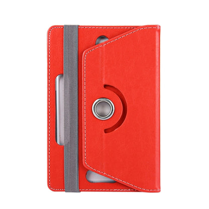 9 inch Tablets Leather Case Crazy Horse Texture 360 Degrees Rotation Protective Case Shell with Holder for ONDA V891w, Ramos i9s Pro & Win8, Colorfly i898W & i898A(Red) - 9 inch by buy2fix | Online Shopping UK | buy2fix