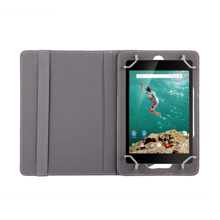 9 inch Tablets Leather Case Crazy Horse Texture 360 Degrees Rotation Protective Case Shell with Holder for ONDA V891w, Ramos i9s Pro & Win8, Colorfly i898W & i898A(White) - 9 inch by buy2fix | Online Shopping UK | buy2fix