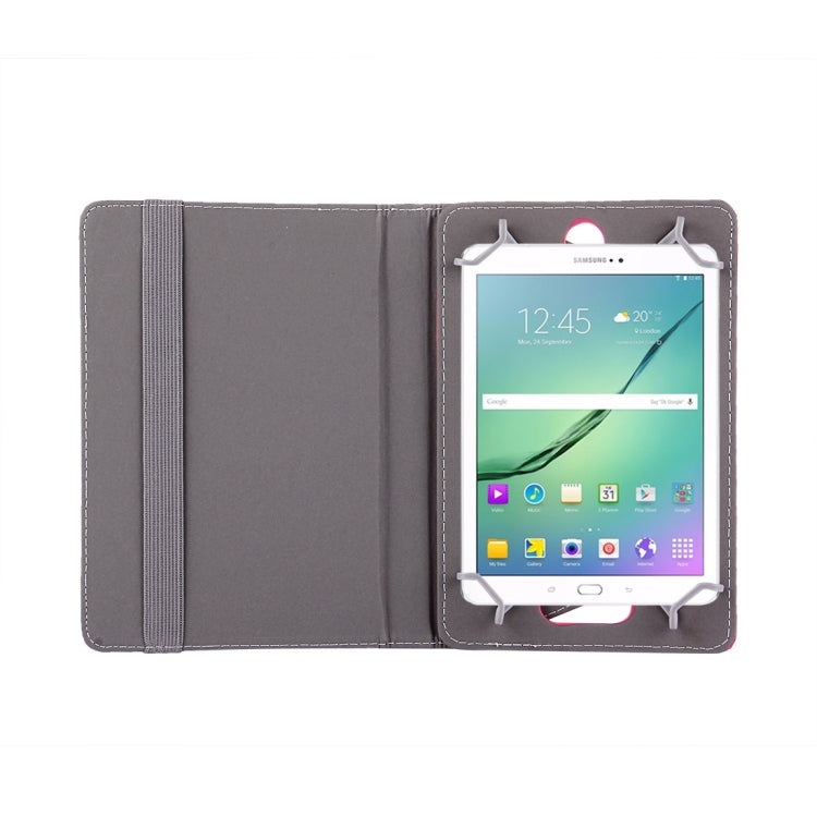 10 inch Tablets Leather Case Crazy Horse Texture 360 Degrees Rotation Protective Case Shell with Holder for Asus ZenPad 10 Z300C, Huawei MediaPad M2 10.0-A01W, Cube IWORK10(Magenta) - 10 - 11 inch by buy2fix | Online Shopping UK | buy2fix