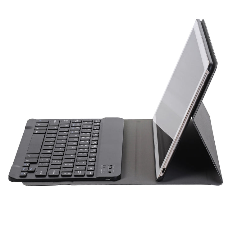 Detachable Bluetooth Keyboard Ultrathin Horizontal Flip Leather Tablet Case for Huawei MediaPad M5 10.8 inch, with Holder(Black) - Huawei Keyboard by buy2fix | Online Shopping UK | buy2fix