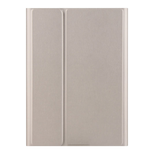 DY-M10ReL-S 2 in 1 Removable Bluetooth Keyboard + Protective Leather Tablet Case with Backlight & Holder for Lenovo Tab M10 FHD REL(Gold) by buy2fix