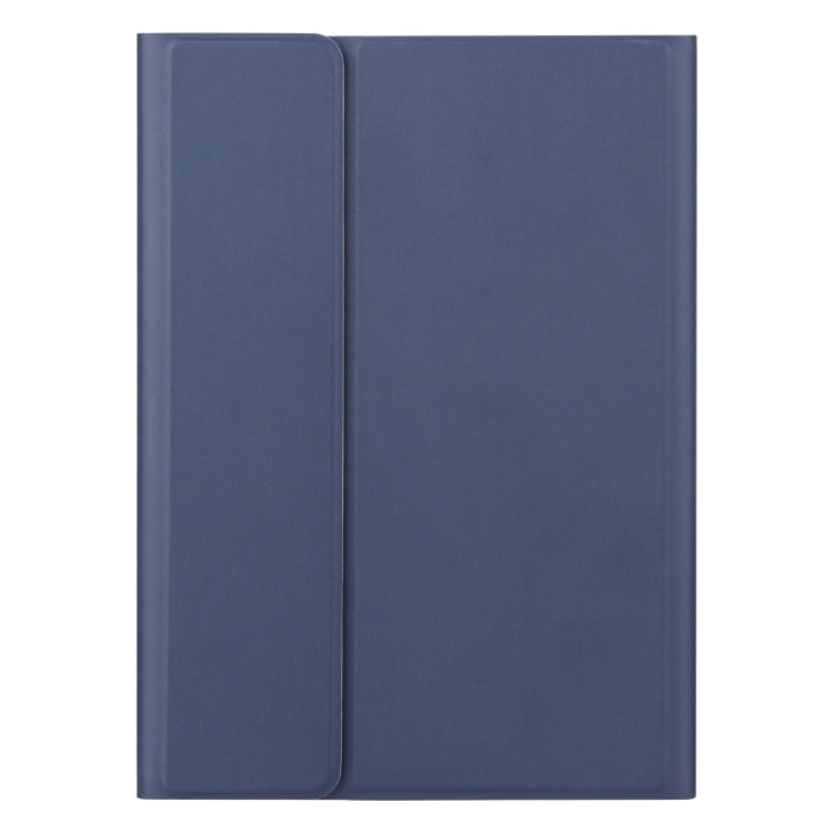 DY-P10-C 2 in 1 Removable Bluetooth Keyboard + Protective Leather Tablet Case with Touchpad & Holder for Lenovo Tab P10 10.1 inch(Blue) by buy2fix