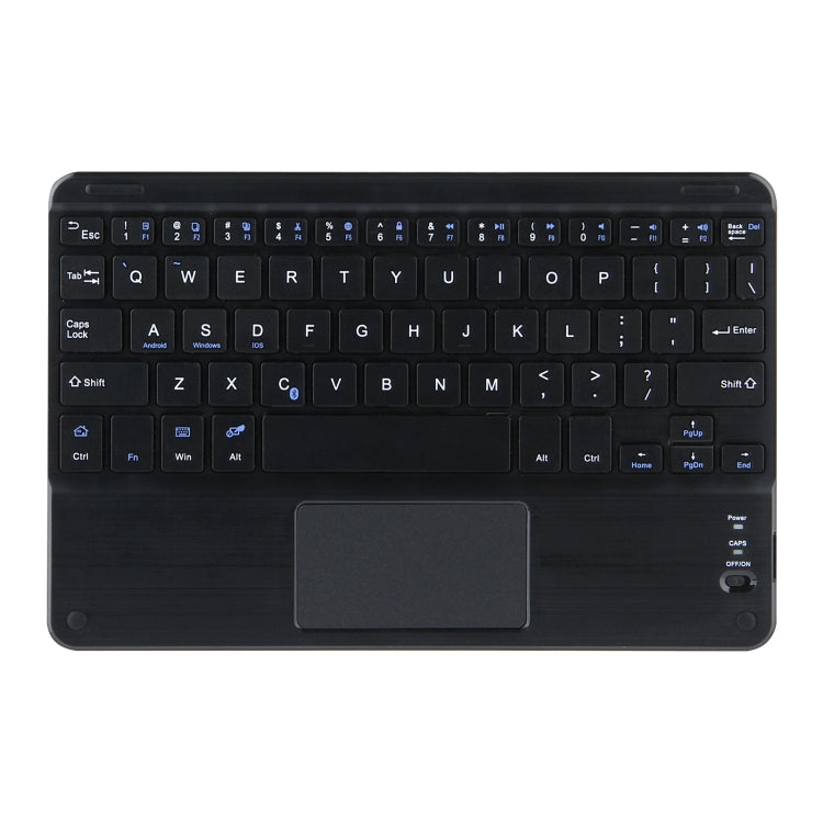 DY-P10-C 2 in 1 Removable Bluetooth Keyboard + Protective Leather Tablet Case with Touchpad & Holder for Lenovo Tab P10 10.1 inch(Blue) by buy2fix