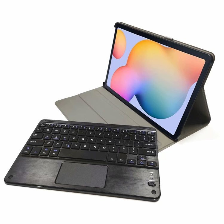 DY-P10-C 2 in 1 Removable Bluetooth Keyboard + Protective Leather Tablet Case with Touchpad & Holder for Lenovo Tab P10 10.1 inch(Blue) by buy2fix