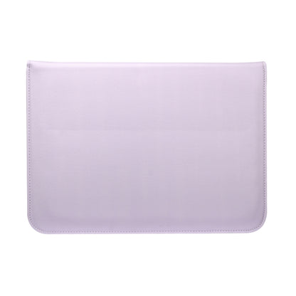 Universal Envelope Style PU Leather Case with Holder for Ultrathin Notebook Tablet PC 15.4 inch, Size: 39x28x1.5cm(Purple) - 15 inch by buy2fix | Online Shopping UK | buy2fix