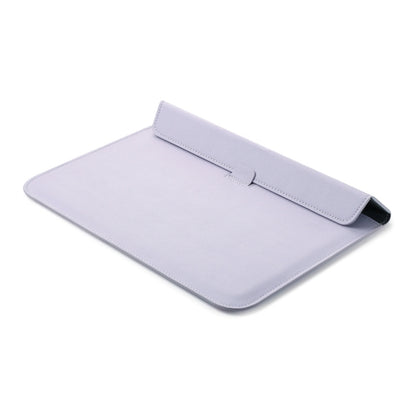 Universal Envelope Style PU Leather Case with Holder for Ultrathin Notebook Tablet PC 15.4 inch, Size: 39x28x1.5cm(Purple) - 15 inch by buy2fix | Online Shopping UK | buy2fix