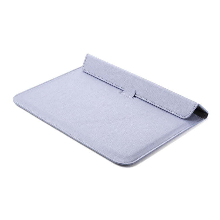 Universal Envelope Style PU Leather Case with Holder for Ultrathin Notebook Tablet PC 13.3 inch, Size: 35x25x1.5cm (Blue Purple) - 13 inch by buy2fix | Online Shopping UK | buy2fix