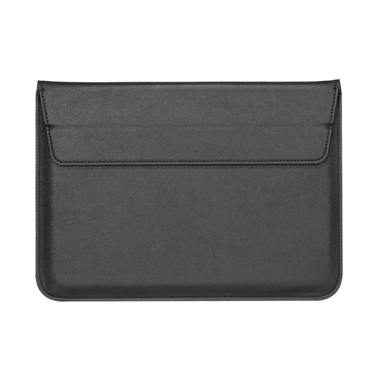 Universal Envelope Style PU Leather Case with Holder for Ultrathin Notebook Tablet PC 11.6 inch, Size: 32.5x21.5x1cm(Black) - 10 - 11 inch by buy2fix | Online Shopping UK | buy2fix