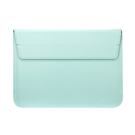Universal Envelope Style PU Leather Case with Holder for Ultrathin Notebook Tablet PC 11.6 inch, Size: 32.5x21.5x1cm(Mint Green) - 10 - 11 inch by buy2fix | Online Shopping UK | buy2fix