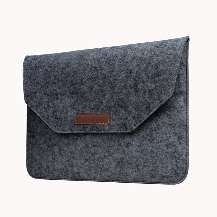 11.6 inch Universal Fashion Soft Sleeve Bag Case Tablet Laptop Felt Bag for MacBook Air 11.6 inch, Size: 33x22x1cm(Black) - 10 - 11 inch by buy2fix | Online Shopping UK | buy2fix