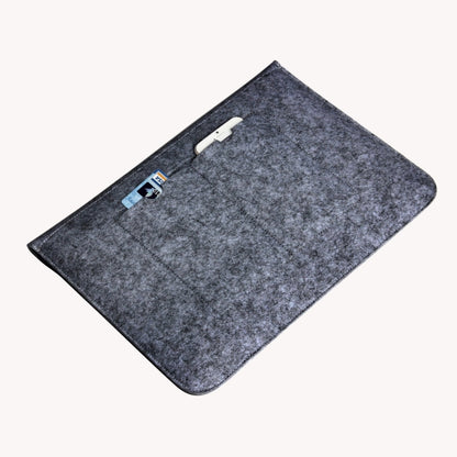 11.6 inch Universal Fashion Soft Sleeve Bag Case Tablet Laptop Felt Bag for MacBook Air 11.6 inch, Size: 33x22x1cm(Black) - 10 - 11 inch by buy2fix | Online Shopping UK | buy2fix