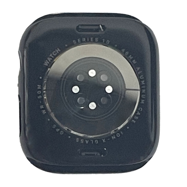 For Apple Watch Series 10 46mm GPS Version Glass Back Cover by buy2fix