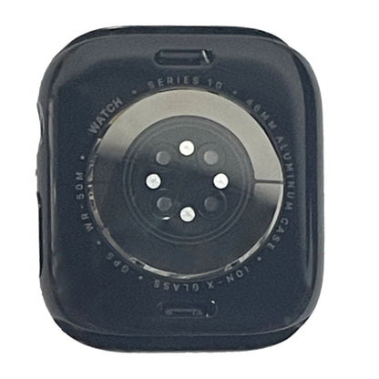 For Apple Watch Series 10 46mm GPS Version Glass Back Cover by buy2fix