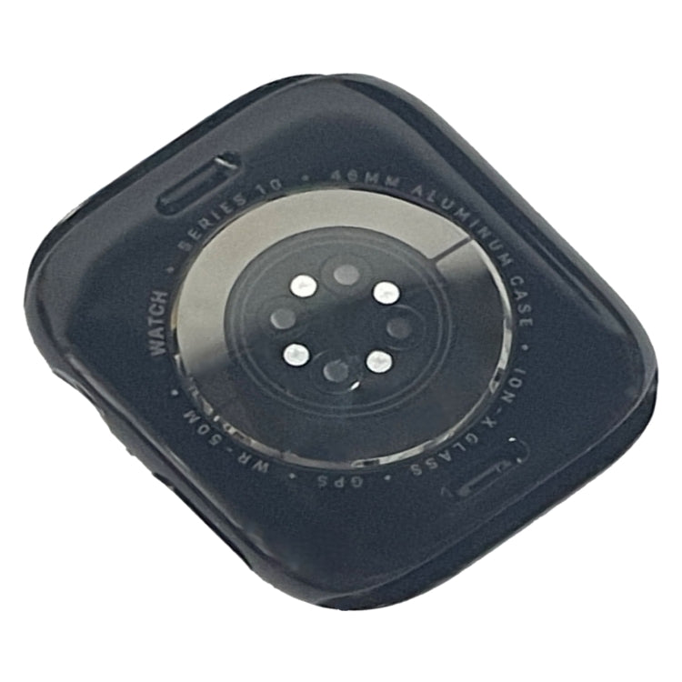 For Apple Watch Series 10 46mm GPS Version Glass Back Cover by buy2fix