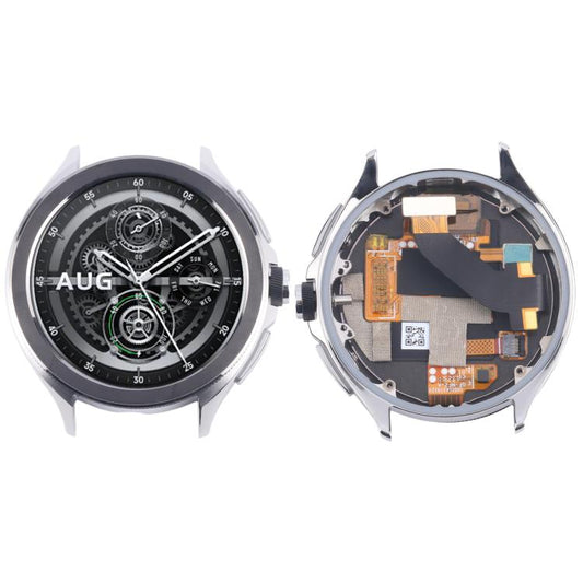 For Xiaomi Watch 2 Pro Original LCD Screen with Frame (Silver) by buy2fix