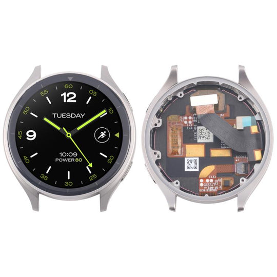 For Xiaomi Watch 2 Original LCD Screen with Frame (Silver)