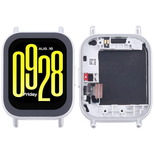 For Xiaomi Redmi Watch 5 Active Original LCD Screen with Frame (Silver) by buy2fix