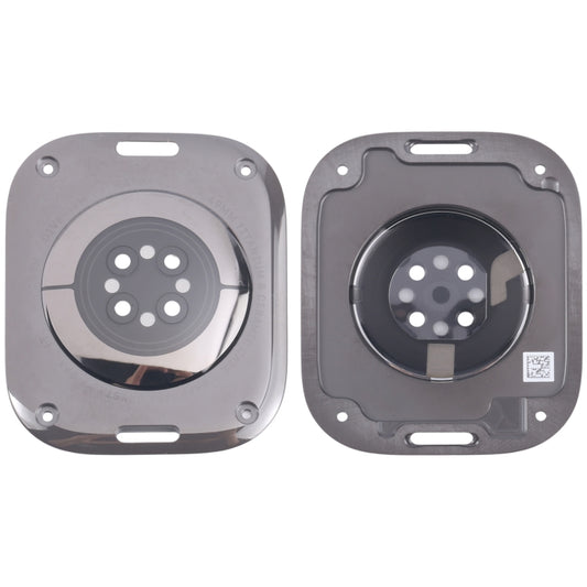 For Apple Watch Ultra 2 49mm A2986 A2987 LTE Version Glass Back Cover(Black) by buy2fix