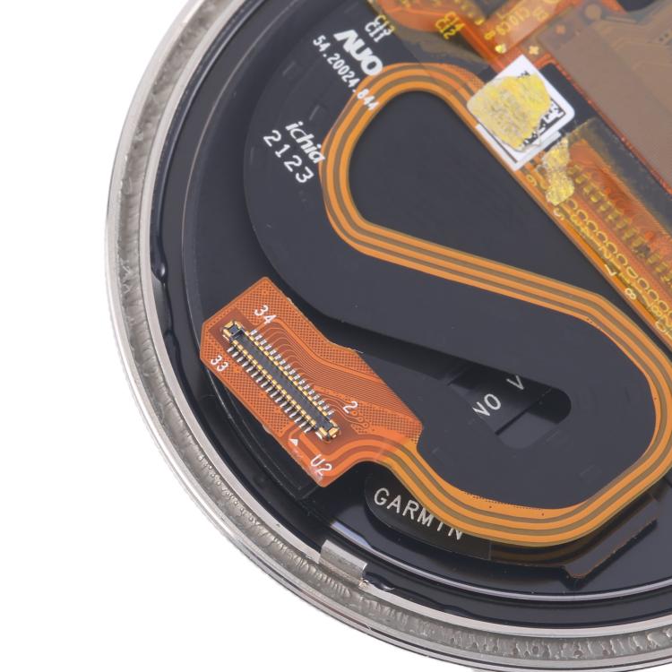 For Garmin Venu 2 Plus Original LCD Screen with Digitizer Full Assembly (Silver) - For Garmin by buy2fix | Online Shopping UK | buy2fix