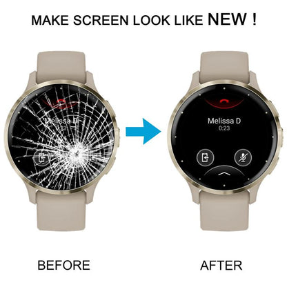 For Garmin Venu 3s Original LCD Screen with Digitizer Full Assembly (Gold) - For Garmin by buy2fix | Online Shopping UK | buy2fix