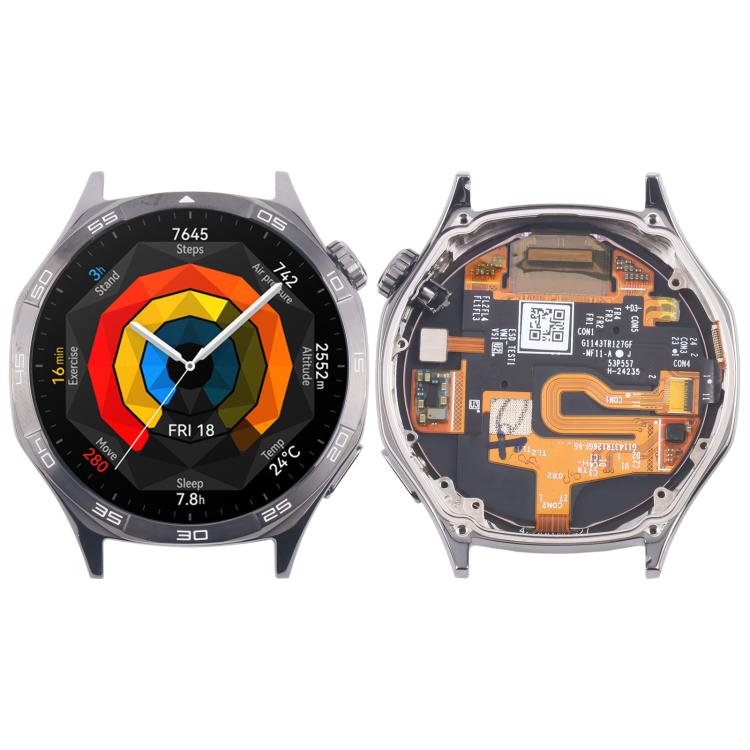 For Huawei Watch GT 5 46mm Original LCD Screen Digitizer Full Assembly With Frame (Black) - For Huawei by buy2fix | Online Shopping UK | buy2fix
