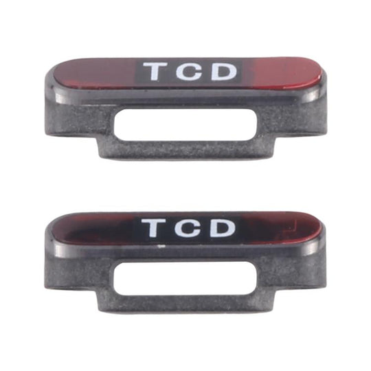 For Apple Watch Series 10 46mm / 42mm 1 Pair Watch Clasp (Black)