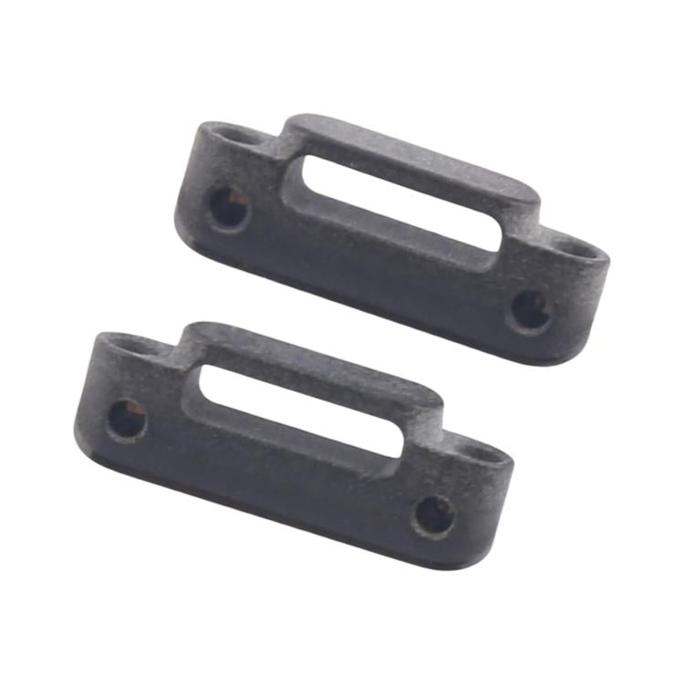 For Apple Watch Series 10 46mm / 42mm 1 Pair Watch Clasp (Black) - Other Parts by buy2fix | Online Shopping UK | buy2fix