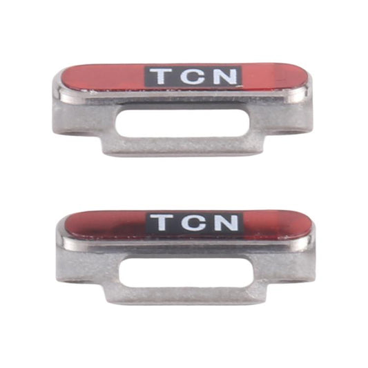 For Apple Watch Series 10 46mm / 42mm 1 Pair Watch Clasp (Grey) - Other Parts by buy2fix | Online Shopping UK | buy2fix