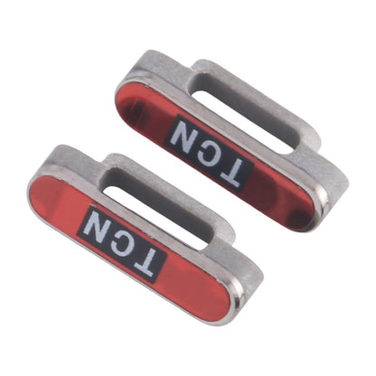 For Apple Watch Series 10 46mm / 42mm 1 Pair Watch Clasp (Grey) - Other Parts by buy2fix | Online Shopping UK | buy2fix