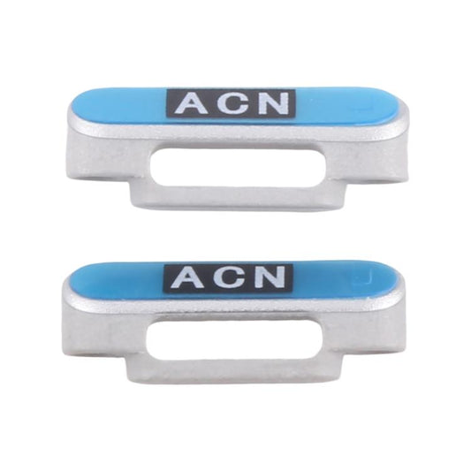 For Apple Watch Series 10 46mm / 42mm 1 Pair Watch Clasp (White) - Other Parts by buy2fix | Online Shopping UK | buy2fix