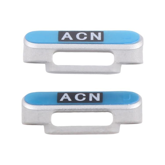 For Apple Watch Series 10 46mm / 42mm 1 Pair Watch Clasp (White)