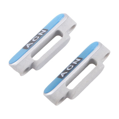 For Apple Watch Series 10 46mm / 42mm 1 Pair Watch Clasp (White) - Other Parts by buy2fix | Online Shopping UK | buy2fix