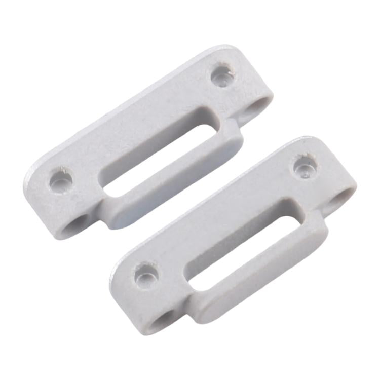 For Apple Watch Series 10 46mm / 42mm 1 Pair Watch Clasp (White) - Other Parts by buy2fix | Online Shopping UK | buy2fix