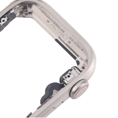 For Apple Watch Series 5 44mm LTE Stainless Steel Middle Frame Bezel Plate with Crown Spin Axis Flex Cable - Middle Frame by buy2fix | Online Shopping UK | buy2fix