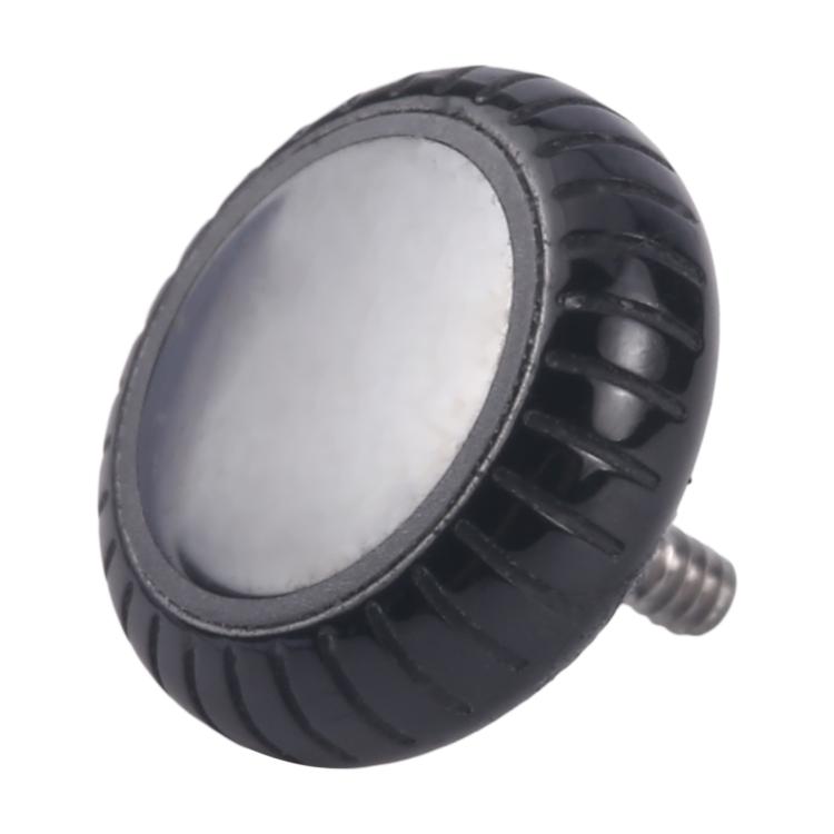 For Apple Watch Series 10 42mm / 46mm Watch Crown Nut Replacement (Black) - Other Parts by buy2fix | Online Shopping UK | buy2fix