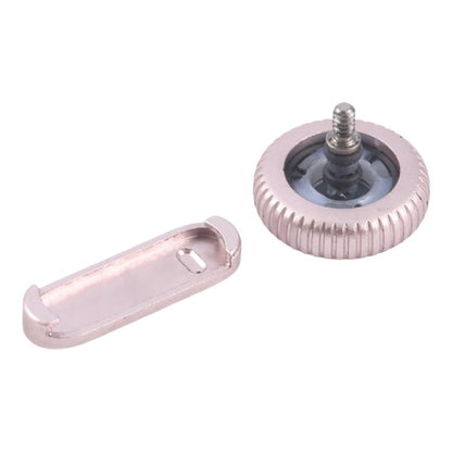 For Apple Watch Series 9 41mm / 45mm GPS Version Watch Crown Nut / Power Button Set (Pink) - Other Parts by buy2fix | Online Shopping UK | buy2fix