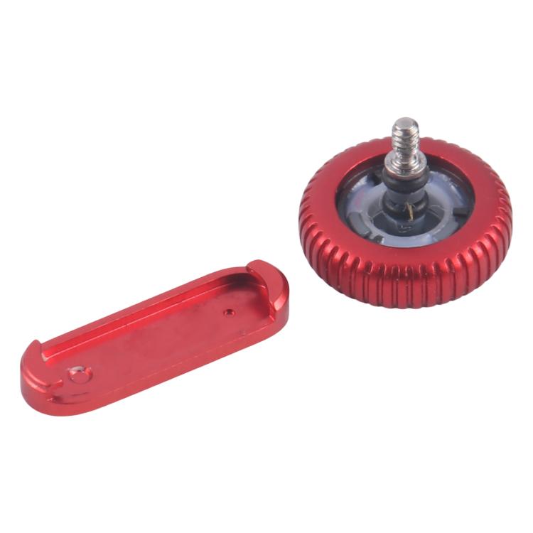 For Apple Watch Series 9 41mm / 45mm GPS Version Watch Crown Nut / Power Button Set (Red) - Other Parts by buy2fix | Online Shopping UK | buy2fix