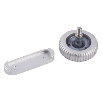 For Apple Watch Series 9 41mm / 45mm GPS Version Watch Crown Nut / Power Button Set (Silver) - Other Parts by buy2fix | Online Shopping UK | buy2fix