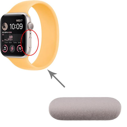 For Apple Watch SE 2022 40mm / 44mm Aluminum Alloy Power Button (Starlight) - Other Parts by buy2fix | Online Shopping UK | buy2fix